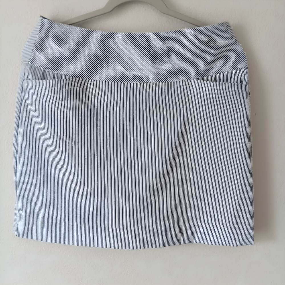 Striped Blue Women's Skort